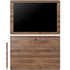 Natural Walnut Wood Galaxy Book 12in Skin